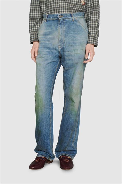 gucci grunge jeans|Gucci jeans for women.